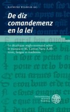 ,De diz comandemenz en la lei'