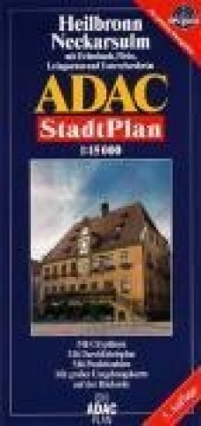 ADAC Stadtplan Heilbronn 1 : 15 000