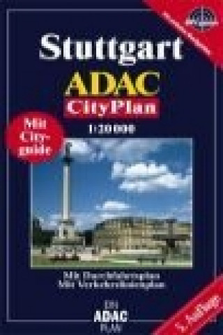 ADAC Cityplan Stuttgart 1 : 20 000