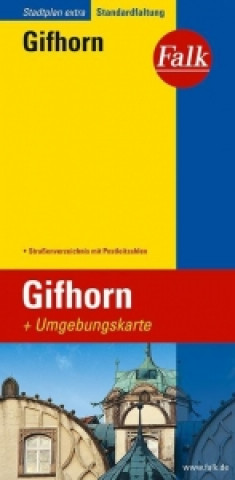 Falk Stadtplan Extra Standardfaltung Gifhorn