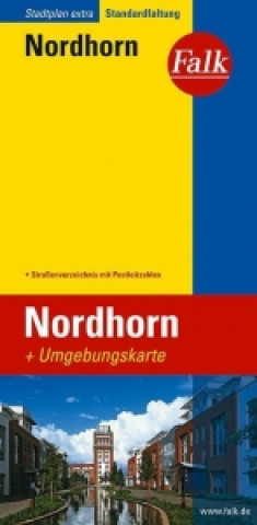 Falk Stadtplan Extra Standardfaltung Nordhorn 1 : 17 500