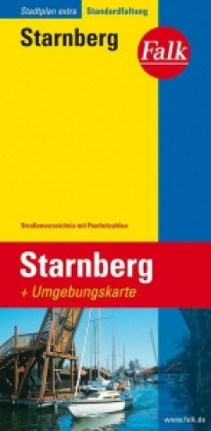 Falk Stadtplan Extra Standardfaltung Starnberg 1 : 17 000