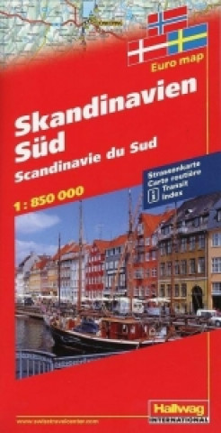 Skandinavien Süd 1 : 850 000