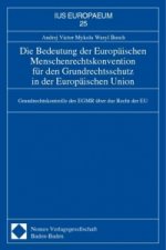 Die Bedeutung der Europäischen Menschenrechtskonvention für den Grundrechtsschutz in der Europäischen Union