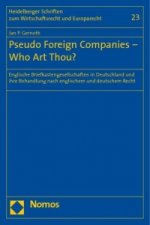 Pseudo Foreign Companies - Who Art Thou?