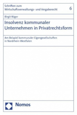 Insolvenz kommunaler Unternehmen in Privatrechtsform