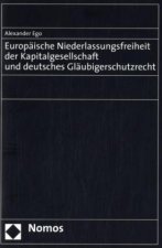 Europäische Niederlassungsfreiheit der Kapitalgesellschaft und deutsches Gläubigerschutzrecht