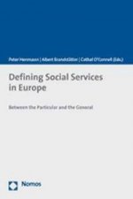 Defining Social Services in Europe
