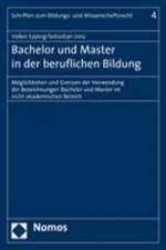 Bachelor und Master in der beruflichen Bildung
