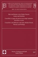Jahrbuch für europäische Verwaltungsgeschichte, Band 19. Annuaire d'Histoire Administrative Européenne, Vol. 19. Annuario per la Storia Amministrativa