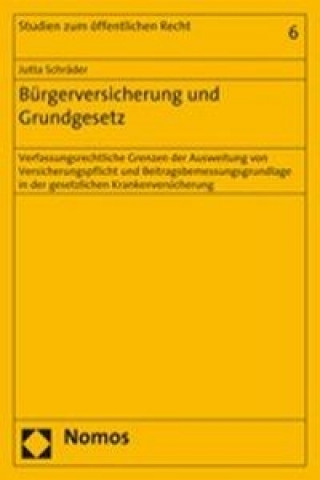 Bürgerversicherung und Grundgesetz