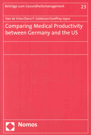 Comparing Medical Productivity between Germany and the US
