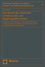 Das Modell des deutschen Urheberrechts und Regelungsalternativen