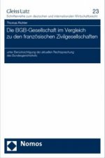 Die BGB-Gesellschaft im Vergleich zu den französischen Zivilgesellschaften