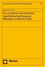 Das Verfahren der Amtlichen Qualitätsweinprüfung aus öffentlich-rechtlicher Sicht