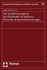 Der Schadensausgleich des Probanden im Rahmen klinischer Arzneimittelprüfungen