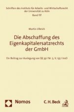 Die Abschaffung des Eigenkapitalersatzrechts der GmbH