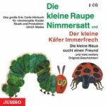 Die kleine Raupe Nimmersatt / Der kleine Käfer Immerfrech. 2 CDs