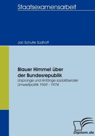 Blauer Himmel uber der Bundesrepublik