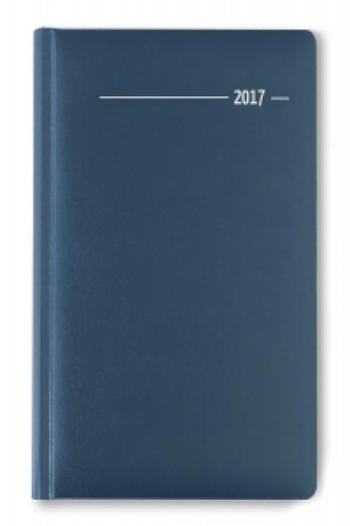 Buchkalender A6 Mini Sydney hellblau 2017