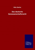 Das deutsche Genossenschaftsrecht