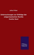 Untersuchungen zur Erbfolge der ostgermanischen Rechte