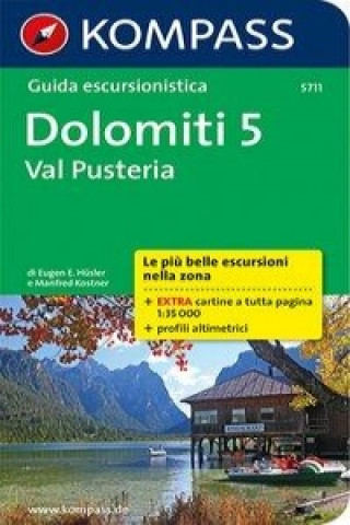Dolomiti 5, Val Pusteria, italienische Ausgabe