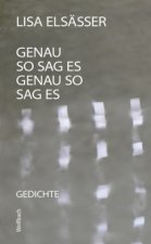 Genau so sag es