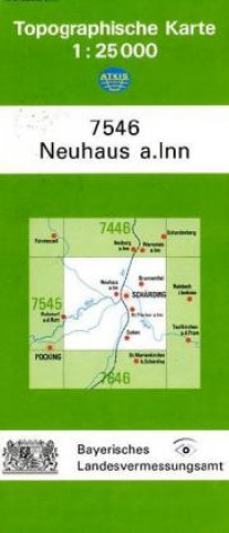 Neuhaus am Inn 1 : 25 000