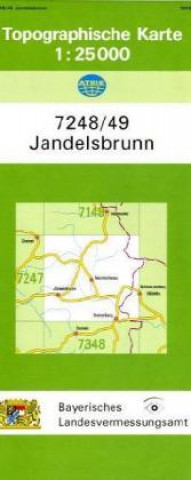 Jandelsbrunn 1 : 25 000