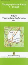 Tauberbischofsheim Ost  1 : 25 000