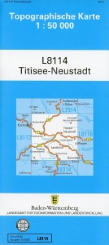Titisee Neustadt  1 : 50 000