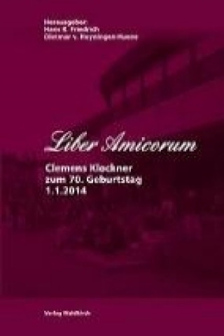 Liber Amicorum - Clemens Klockner
