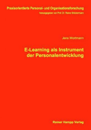 E-Learning als Instrument der Personalentwicklung