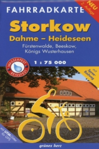 Storkow - Dahme - Heidessen 1 : 75 000 Fahrradkarte