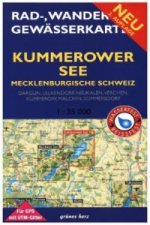 Rad-, Wander- und Gewässerkarte Kummerower See - Mecklenburgische Schweiz 1:35.000