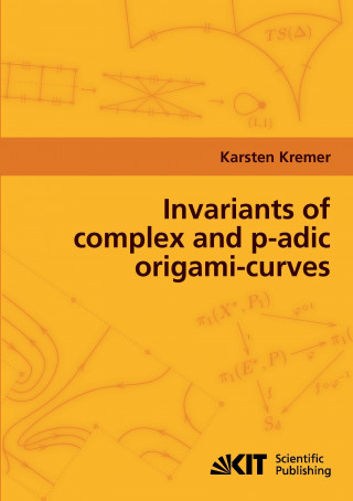 Invariants of complex and p-adic origami-curves