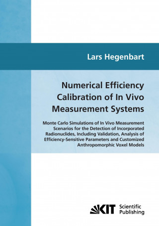 Numerical efficiency calibration of in vivo measurement systems