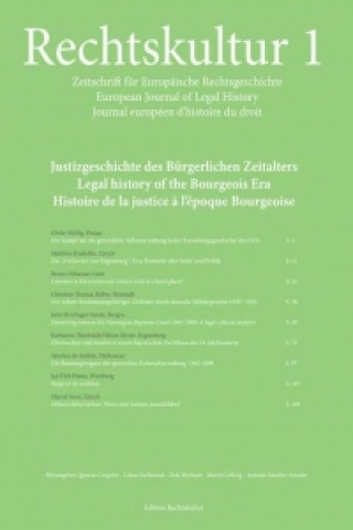 Rechtskultur 1 - Zeitschrift für Europäische Rechtsgeschichte: