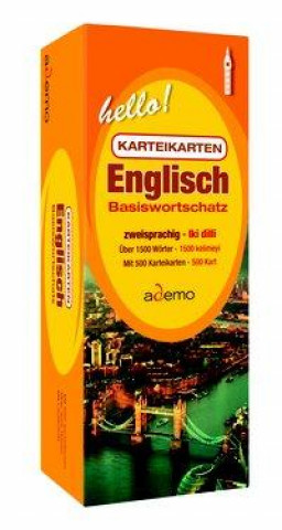 Karteikartenbox Basiswortschatz Englisch Niveau A1