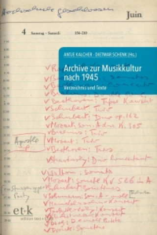 Archive zur Musikkultur nach 1945