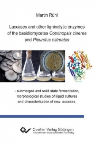 Laccases and other ligninolytic enzymes of the basidiomycetes Coprinopsis cinerea and Pleurotus ostreatus. - submerged and solid state fermentation, m