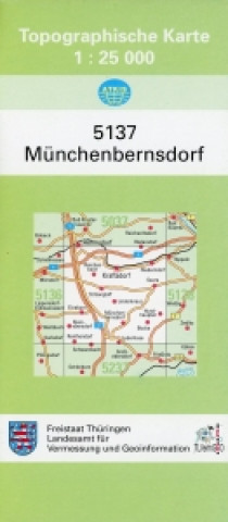 Münchenbernsdorf 1 : 25 000