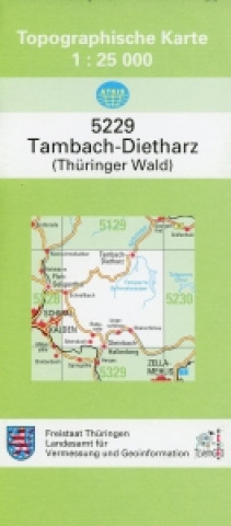 Tambachh-Dietharz (Thüringer Wald) 1 : 25 000