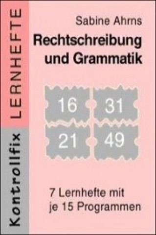 Kontrollfix Lernhefte Serie 2. Rechtschreibung / Grammatik. Lesen durch Schreiben A2k