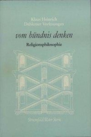 Dahlemer Vorlesungen 4. Religionsphilosophie