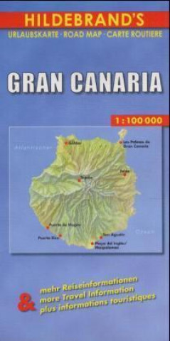 Gran Canaria 1 : 100 000. Hildebrand's Urlaubskarte