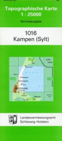 Kampen (Sylt) 1 : 25 000