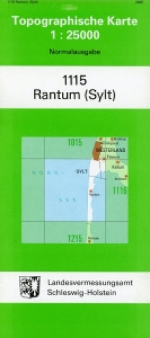 Rantum (Sylt) 1 : 25 000