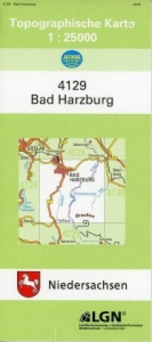 Bad Harzburg 1 : 25 000. (TK 4129)